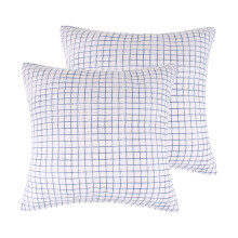 Levtex Riella Garden Quilted Euro Sham -liinasetti, kaksi kappaletta, 26x26 tuumaa