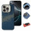 Θήκη iPhone16Pro Max από ανθρακονήματα με βάση φακού από κράμα αλουμινίου 1