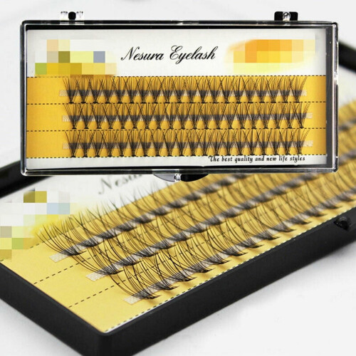 False Eyelash Clusters Long Thick 60 per Box 1