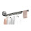 Washranp Wall-Mounted Drying Rack Aluminum Alloy 1-Pack 2