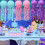 Warkul paper lanterns mermaid theme 6 pcs 8