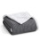 Levtex Mills Waffle Sherpa Throw σε κάρβουνο 50x60in 1