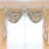 Curtain Tiebacks Zinc Alloy Wall-Mounted 2 Pack Silver 6