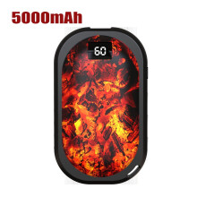 Prenosný ohrievač rúk s 3 úrovňami ohrevu, nabíjateľný cez USB
