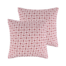 Levtex Home Bretton Woods gewatteerde Euro kussensloop 26x26 inch, set van
