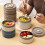 Warkul stainless steel lunch box 420/550ml double-layer 2
