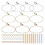 Kit DIY para Pulseira Gravável com 10 Etiquetas em Branco 1