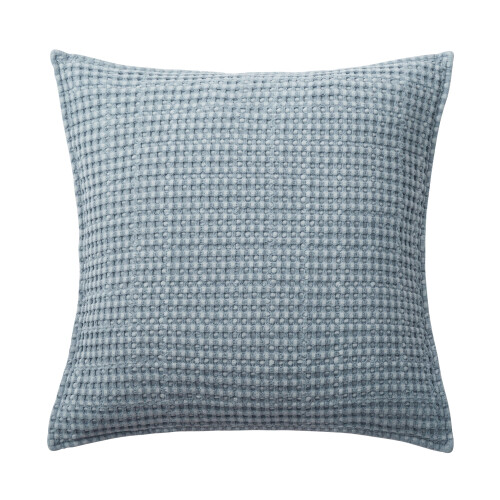 Διακοσμητικό μαξιλάρι Levtex Home σε σχήμα βάφλας chambray 20x20in