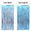 Warkul wavy tinsel foil fringe curtains 5 pcs 4