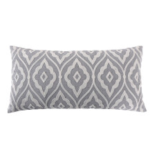 Cuscino decorativo Levtex Home Tamsin, grigio/bianco sporco, 30x60 cm