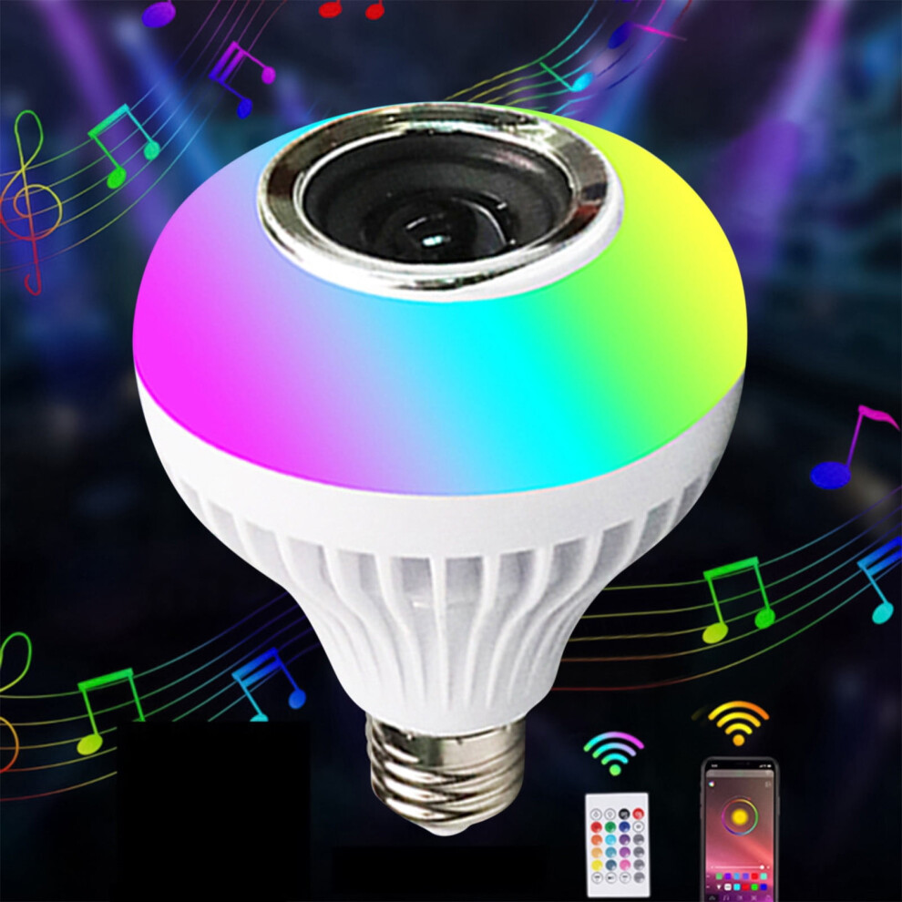 Smart Led Bulb With Bluetooth Speaker E27 Rgb 9107258749499