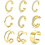 Jstyle Adjustable Ear Cuff Set for Women 9 Pcs 1