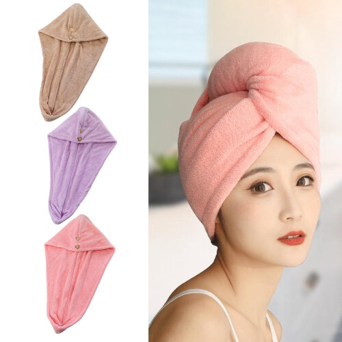 Warkul Hair Drying Hat Double Layer Quick Dry for Curly 2