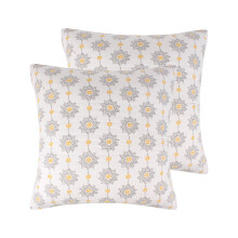 Levtex Home Luiza Ochre tikattu Euro-huivi kahden setti 26 kpl