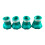 Kripyery cat claw covers with fastener tape 4 pcs 2