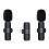 Microfone de lapela sem fio para iPhone e iPad (pacote com 2) 1