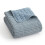 Levtex Home vaffelplaid chambray bomuld 50x60 cm 1