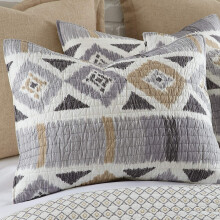 Levtex Home Santa Fe Ikat Cotton Quilt 26x20 in