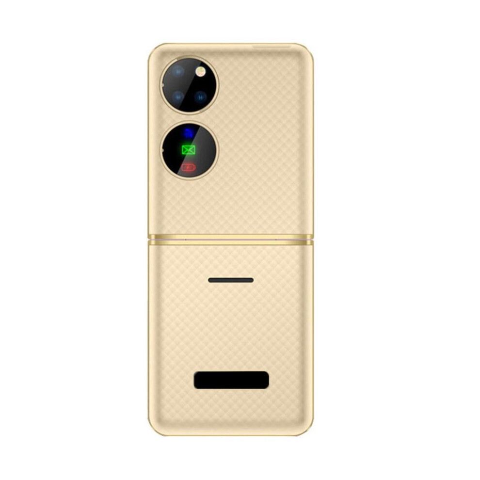 Foldable Flip Mobile Phone 4 Sim Gsm 2G Camera 9107258233844
