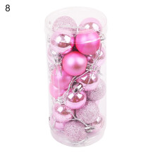 Porfeet Christmas Ball Ornaments Blue Shatterproof 24 Pack