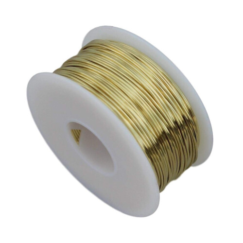 Rund messingtråd 24 Gauge 400 Ft 1/2 Lb