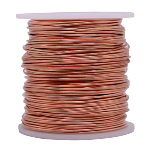 Bar kobbertråd, blank 16AWG 115 tommer