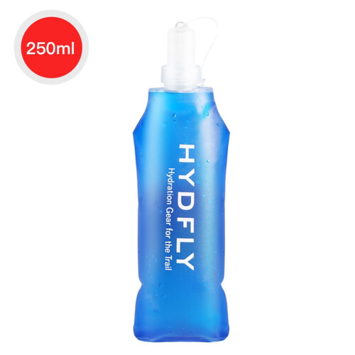 Garrafa de água dobrável e flexível de 250ml ou 500ml