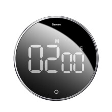 LED Digital Kitchen Timer with Metal Knob 1 pc