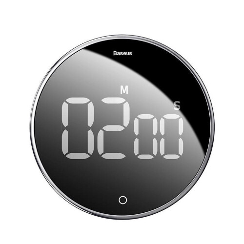 LED Digital Kitchen Timer with Metal Knob 1 pc