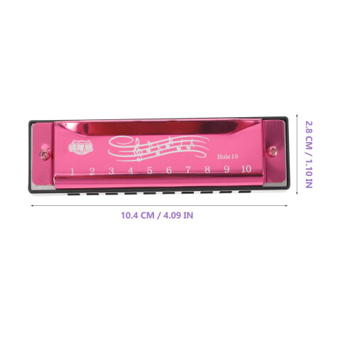 Harmonica voor kinderen, een educatief muziekinstrument. 1