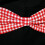 Women's Plaid Bowknot Pocket Apron Adjustable Lace-up 4