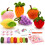 Kit per uncinetto per principianti, tema frutta, 6 pezzi 1
