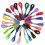 Regenbogen-Stickgarn, 24 Farben, 8 m, 6-fädig 1