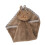 Microfiber Hand Towels with Hanging Loop Coffee 12x24 inches 5