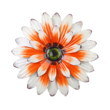 Ciondolo Leott, decorazione da parete in metallo a forma di girasole, 1 pezzo.
