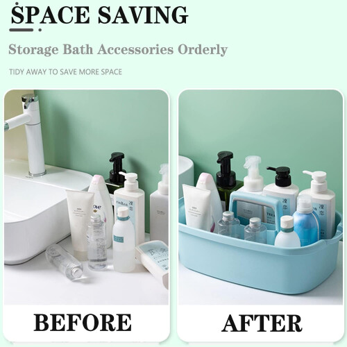 Haundry Blue Cleaning Caddy with Handle 1pc 1
