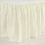 Washranp crib ruffle skirt solid color 1 piece 2