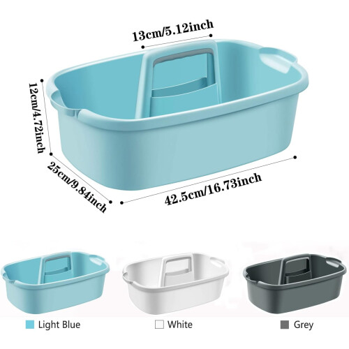 Haundry Blue Cleaning Caddy with Handle 1pc 2
