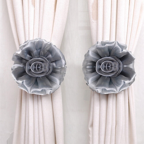 Leott panel tie-backs for voile and net curtains