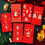 Red Envelopes Chinese New Year Snake Theme 6 Pcs 8