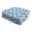 Washranp Knot Throw Pillow Solid Color Spandex 18x18 Inch 3