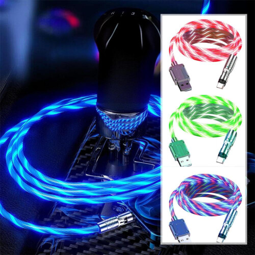 Magnetic Data Cable Fast Charging 1-to-3 H49C K9J7 2