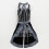 Women's plaid bowknot apron with pockets, adjustable lace-up 5