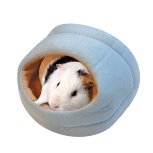 Laxiabr pet bed mat for small animals blue L 1