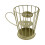 Goldener, becherförmiger Kaffeekapselhalter für Leott (1er-Pack) 1