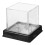 Baseball display case clear plastic cube 1 piece 1