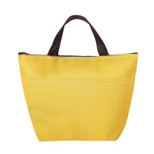 Bolsa térmica para el almuerzo Leott amarilla, plegable e isotérmica (1 unidad)