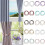 Blackout Curtains with Rope Tiebacks, Modern Weave, Coral 3
