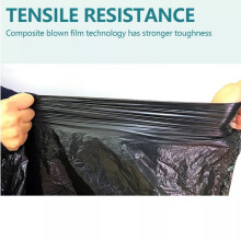 Heavy Duty Trash Bags Black 45 Gallon 50PCS