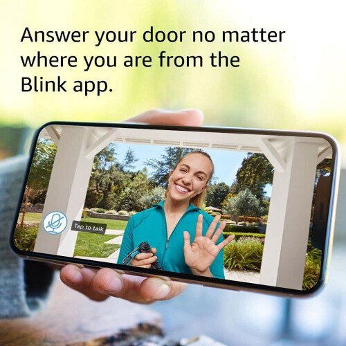 SUGARMOM Blink Video Doorbell Μαύρο Ενσύρματο ή Ασύρματο 2